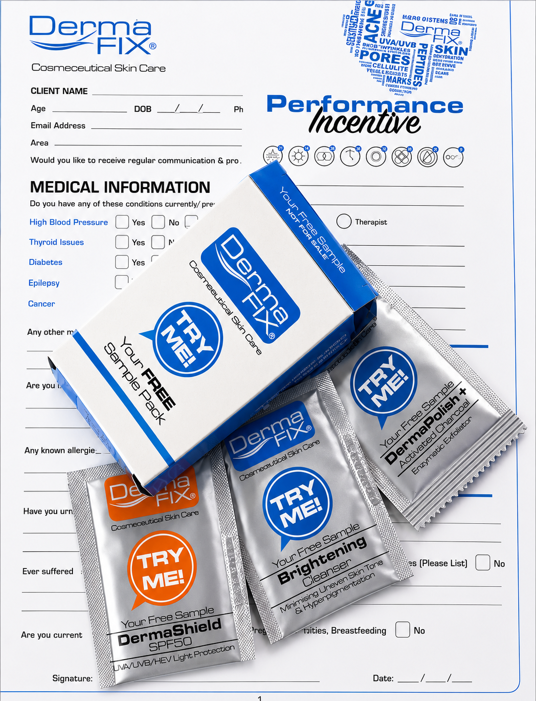 DermaFix sample pack